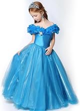 Vicloon Elsa Princess Dress Up Accessories Set Crown Wand Blue Gloves view 6