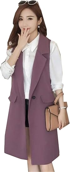 Amazon ジャング ロング丈 ベスト ノースリーブ テーラードベスト ビジネス 無地 おしゃれ フォーマル 春物 通勤 レディース ジレ コート ベスト 通販 Amazon ジャング ロング丈 ベスト ノースリーブ テーラードベスト ビジネス 無地 おしゃれ フォーマル 春物 通勤 レディース ジレ コート ベスト 通販