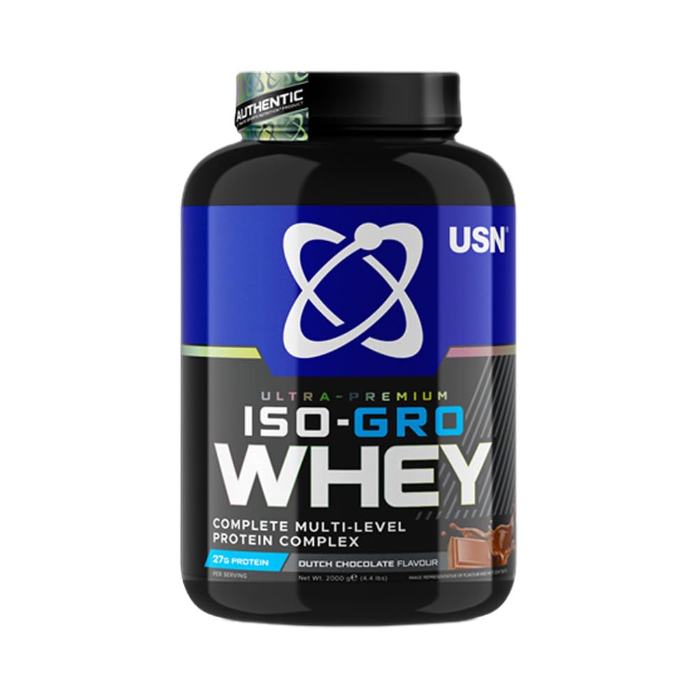 USN Chocolate Hardcore Whey Protein Powder gh, 2 kg