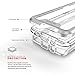 Zizo ION Series Compatible with Samsung Galaxy S9 Case Military Grade Drop Tested with Tempered Glass Screen Protector Silver Clear