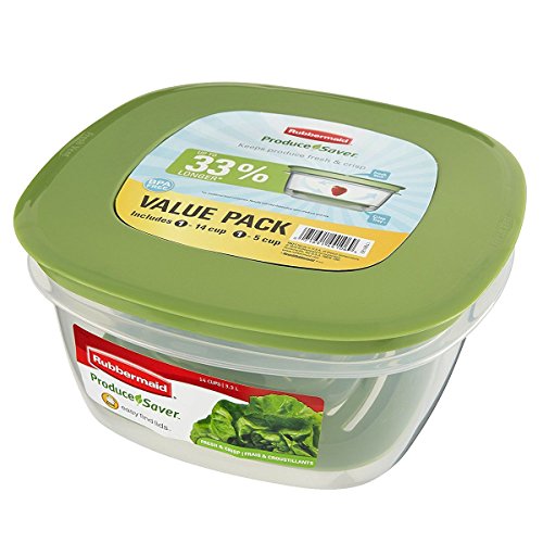 Rubbermaid Produce Saver Food Storage Container, 16-Piece Set - Thumbnail 4