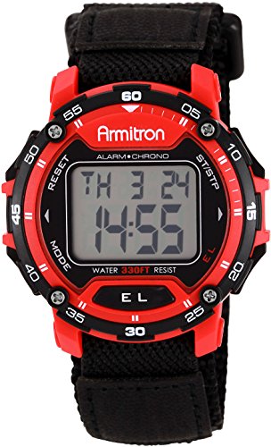 armitron velcro watch