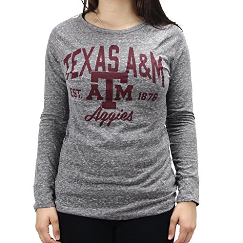 Press Box Pressbox Women' s NCAA Texas A&M Aggies Long Sleeve T-Shirt