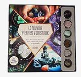 Coffret Le Pouvoir des Pierres et des Cristaux : Contient 1 livre et 6 pierres by 