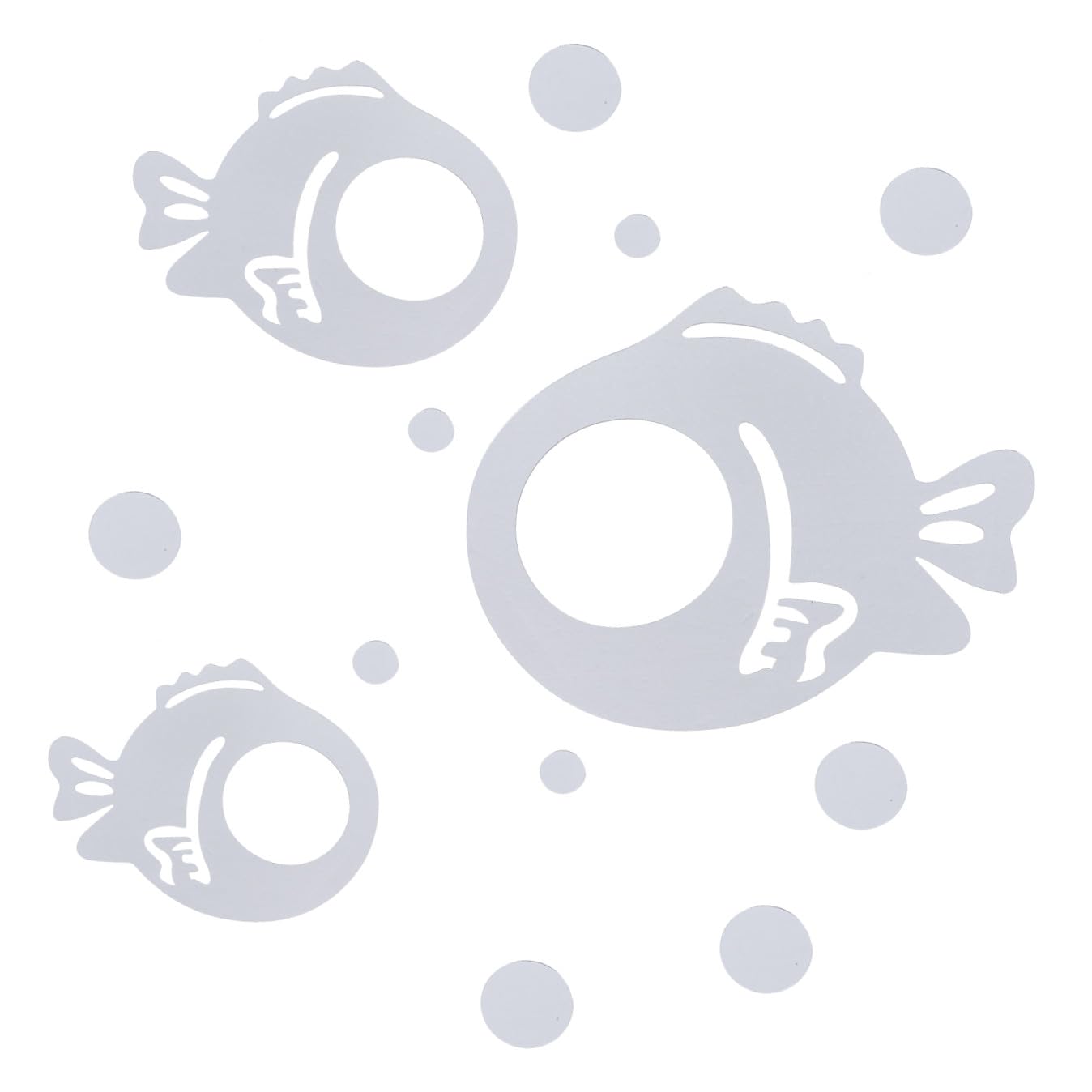 IMIKEYA 3D Acrylic Wall Sticker Silver Mirror Sticker Sofa TV Wall Removable Wall Decal Wall Mural for Bedroom Living Room Bathroom Decoration