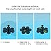 InnoGear Solar Powered Fountain Pond Pump Bird Bath Fountains Outdoor Watering Submersible Water Floating Pump Kit with Different Spray Heads for Fish Tank Aquarium Pond Pool Garden Decoration