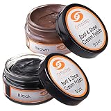 OrthoStep Black and Brown Boot and Shoe Cream Polish - Made in the USA