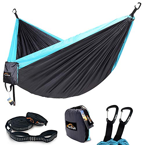 Camping Hammock, Anortrek Lightweight Portable Single & Double Hammock