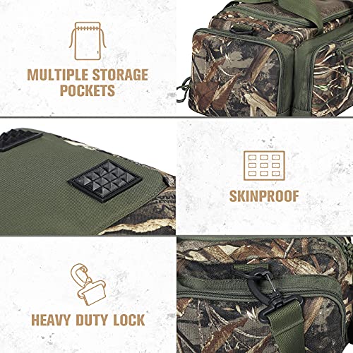 EVER ADVANCED Hunting Blind Gear Bag Camo Duffel Bags Range Carry Bag