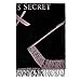 Victoria's Secret Limited Edition Black with Pink Script Logo Soft Cozy Throw Blanket with Fringes