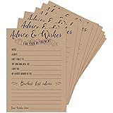 50 Retirement Party Advice and Wishes Cards | Party Decorations and Supplies for the Newly Retired | Guest Book Alternative