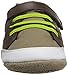 Robeez Logan High Top Hard Sole Mini Shoe (Infant), Natural, 6-9 Months M US