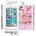 J.west Pattern Design Bumper Slim TPU Soft Rubber Cover Anti-Scratch Thin Back Protective Phone Case Compatible with iPhone 7 Plus / 8 Plus (Juicy Marble)