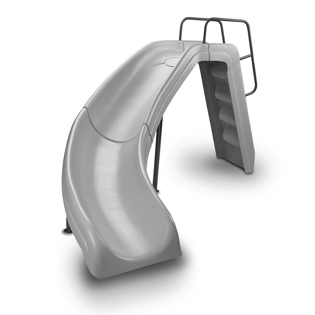 InterFab ZMCRSS Water Pool Slide, Zoomerang, White In