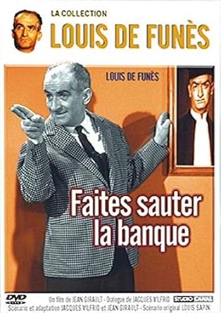 Amazon Com Let S Rob The Bank Faites Sauter La Banque Non Usa Format Pal Reg 2 Import Belgium Louis De Funes Jean Pierre Marielle Georges Wilson Henri Attal Dominique Marcas Yvonne