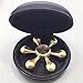 ICOOLYI Hand Spinner 6 Sided Fidget Toy, Popular Six Winged High Speed Outdoor Stress Toys For Reducer EDC Focus Relieves ADHD Anxiety 6516