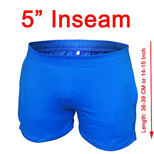 image for MUSCLE ALIVE Mens Workout Shorts Gym With 5