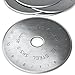 ARTEZA 45mm Quilting Rotary Cutter Replacement Blades, Fits Olfa & Fiskars (SKS-7, Pack of 5)