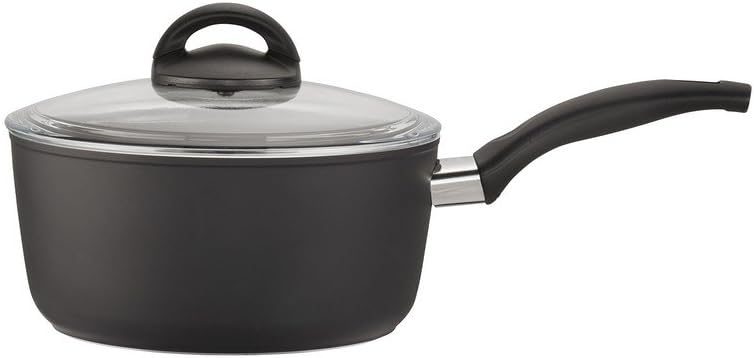 Ballarini Como Forged Aluminum 2.8-qt Nonstick Saucepan with Lid, Made in Italy