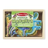 Toy Melissa & Doug Magnetic Wooden Dinosaurs Book