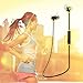 IVYOCK Bluetooth Headphones Wireless 4.1 Earphones HD Stereo Earbuds Sports Magnetic headset (IPX4 Waterproof Gym Running Workout,7 Hours Playing,Noise Cancelling with Built-in mic for iPhone,Android)