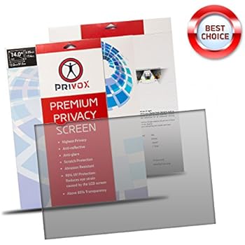 14 inch (Diagonally Measured) Widescreen (16:9 ratio) size 12 3/16x6 7/8 inch (310x174mm) Сomputer Privacy Screen Filter for Laptop LCD Computer Monitor, Anti-Glare. CHECK YOUR MONITOR SIZE