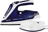 Tower 2400W Corded or Cordless Steam Iron Ceramic Soleplate
