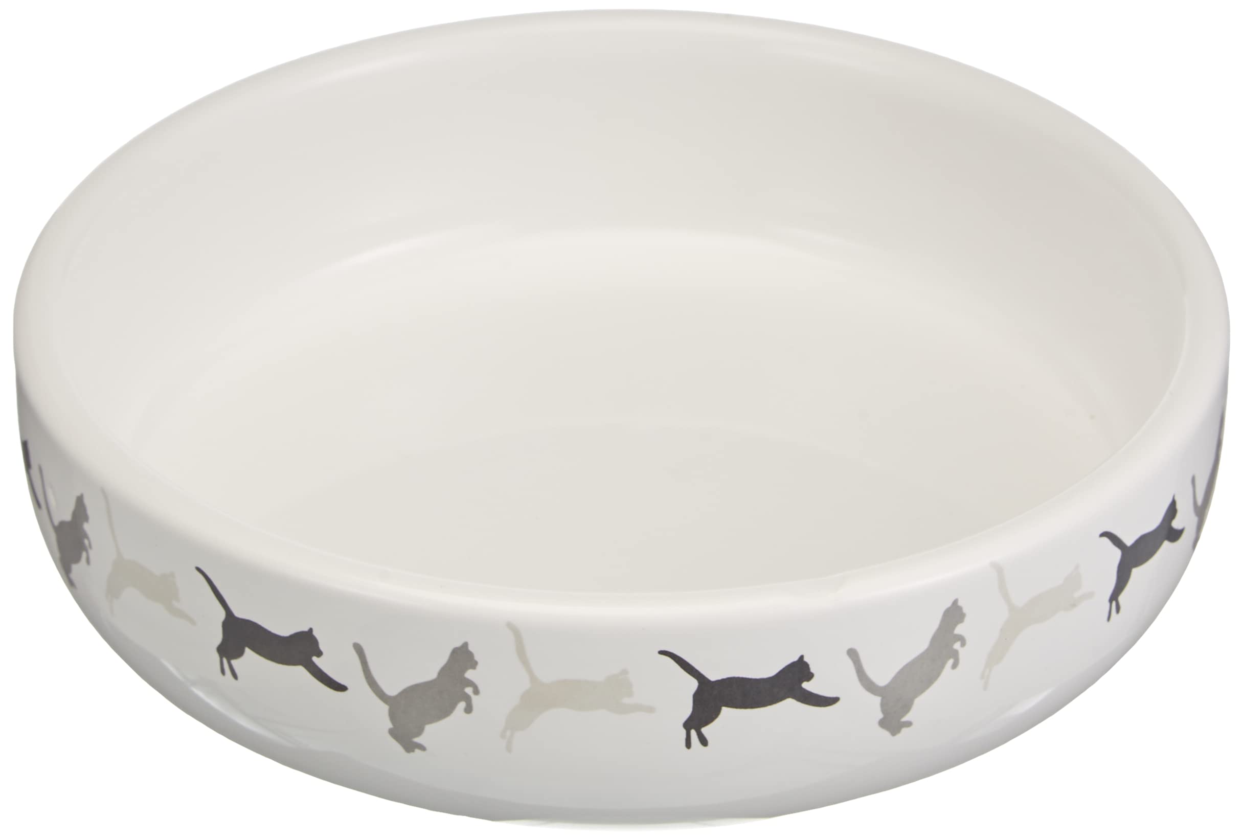 Trixie 42341 Ceramic Bowl for Cat Grass, Diameter 15 x 4 cm, 50 g, White