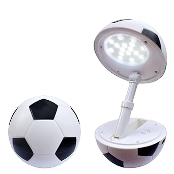 LED infantil de fútbol USB tischlampe. Dimmbare Baby lámpara de ...