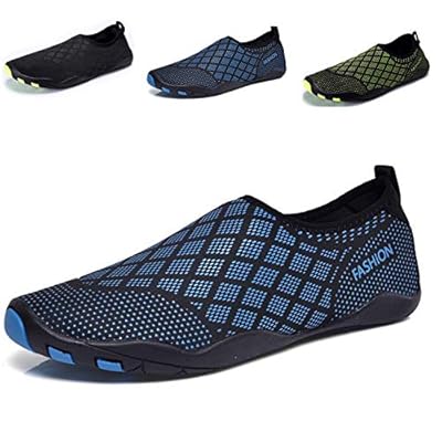 LK LEKUNI Badeschuhe Herren Damen Schwimmschuhe Kinder Surfschuhe Barfuß Schuhe Wasserschuhe Strandschuhe Aquaschuhe rutschfeste Neoprenschuhe_BlueFDD_42 10 Schnorchelmasken 51olcOmXmUL. SS400 Obermaterial: Gummi
Verschluss: Ohne Verschluss
Schuhweite: Schmal