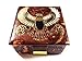 Egyptian Hand Made Genuine Leather Jewelry Box Pharaoh (Design May Vary)