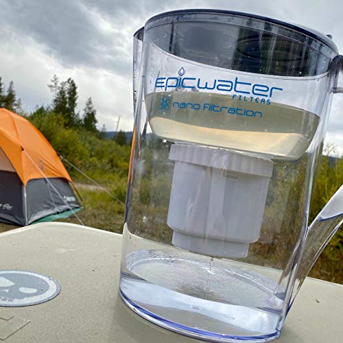 Epic Nano | Water Filter Pitchers for Drinking Water | 10 Cup | 150 Gallon Long Last Filter | Gravity Water Filter… - Image 5