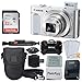 Canon PowerShot SX620 HS Digital Camera (Silver) + 32GB Memory Card + Point & Shoot Camera Case + USB Card Reader + Memory Card Hardcase + LCD Screen Protectors + Hand Camera Grip - Complete Bundle