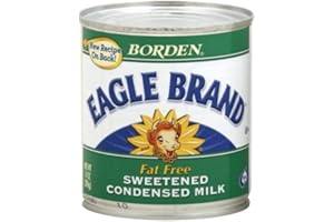 Borden, Eagle Brand, Condensed Milk, Fat Free, 14oz Can (Pack of 4) by Borden [Foods]