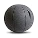 Vivora Luno - Sitting Ball Chair for Office, Dorm, and Home, Lightweight Self-Standing Ergonomic Posture Activating Exercise Ball Solution with Handle & Cover, Classroom & Yoga