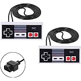 NC Classic NES Controllers for NES 8 Bit Entertainment System Console Control Pad(2PCS)