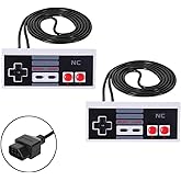 NC Classic NES Controllers for NES 8 Bit Entertainment System Console Control Pad(2PCS)