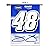 NASCAR Jimmie Johnson 28 x 40-Inch Two-Sided Vertical Banner