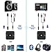 Golvery Bluetooth V5.0 Transmitter and Receiver, Wireless Optical TOSLINK and 3.5mm Aux Adapter, aptX Low Latency for TV Car Stereo Home Audio with Song/Volume Control, Supports 25 Hours Playingthumb 1