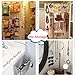 MOKARO Wall Adhesive Heavy Duty Hooks - Value Pack Large Utility Hooks Without Nails,Clear Hanging Hooks Value Pack for Kitchen Bathroom Office Decorations