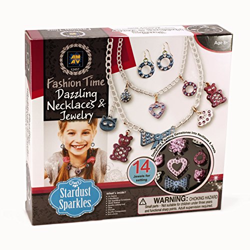 Amav toys fashion time - dazzling necklaces & jewelry kit mul…