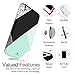 AknaCase Case Compatible with iPhone 6 Plus & 6s Plus Geometric, Glamour Series Flexible Hard TPU Cover (58-U.S)