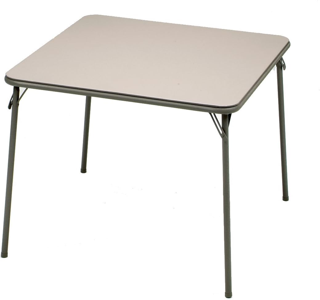 Best meco 34 in. square vinyl folding card table