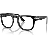 Persol Elio PO3333S Transitions 8 Square Sunglasses for Men for Women | In Black. Bonus kit: cleaning spray, cloth, screwdriver &amp; mirror. Premium acetate frame.