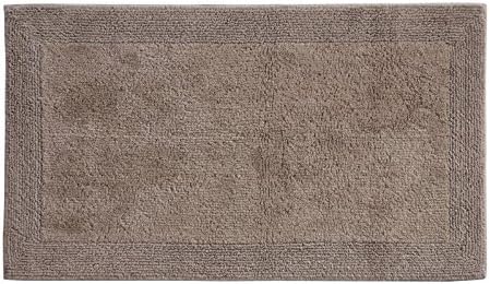 Grund Certified 100% Organic Cotton Reversible Bath Mat, Puro Series, 24-Inch by 40-Inch, Choco Cream