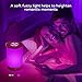 TaoTronics TT-DL033 Rechargeable Touch Sensor Bedside Lamp, LED Table lamp with Internal Battery up to 110 Hours Operation, Dimmable Warm Night Light, Color Changing RGB Light for Bedroom
