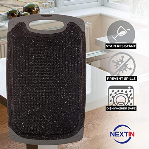 Cutting Board Set for Kitchen Reversible Cutting Boards 3pcs, BPA Free