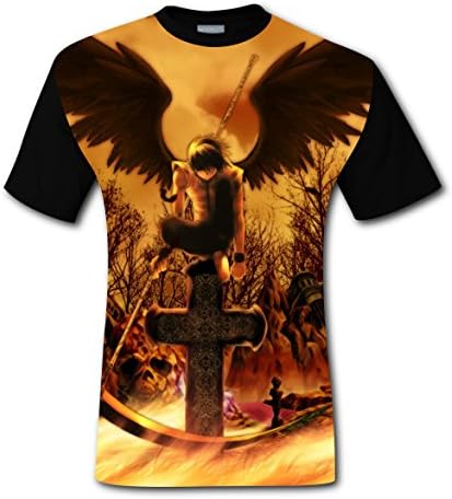 Death Angel Black Cross T-shirts Tops Short Sleeve Tee Shirt Sports Cool for Men 3XL