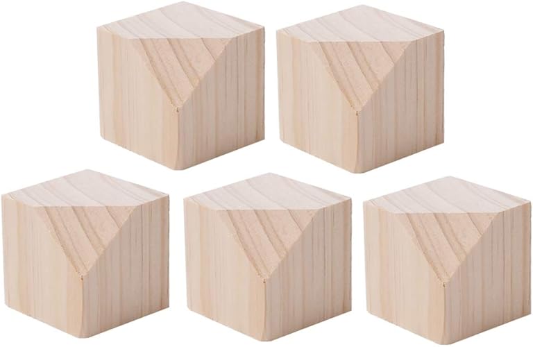 5 Pezzi Espositori Per Gioielli In Legno Non Finiti Adatto Per Orecchini Collana Bracciale Orologio Anello Amazon It Gioielli