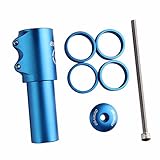 NACOLA MTB Bicycle Handlebar Heads-Up Adaptor Stem Riser 1-1/8” Threadless Headset Extend Rise 117mm Bike Saddle STEM-UP kit
